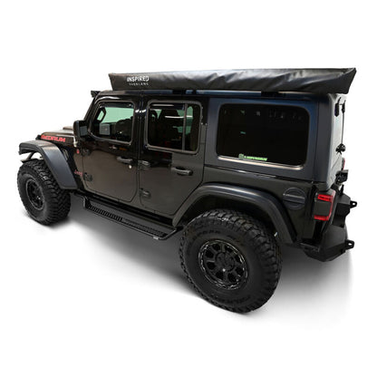 Westin 18-26 Jeep Wrangler 4dr Outlaw Drop Running Boards - Tex. Blk
