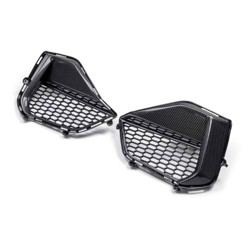 Anderson Composites 2024 Ford Mustang GT Carbon Fiber Front Bumper Inserts