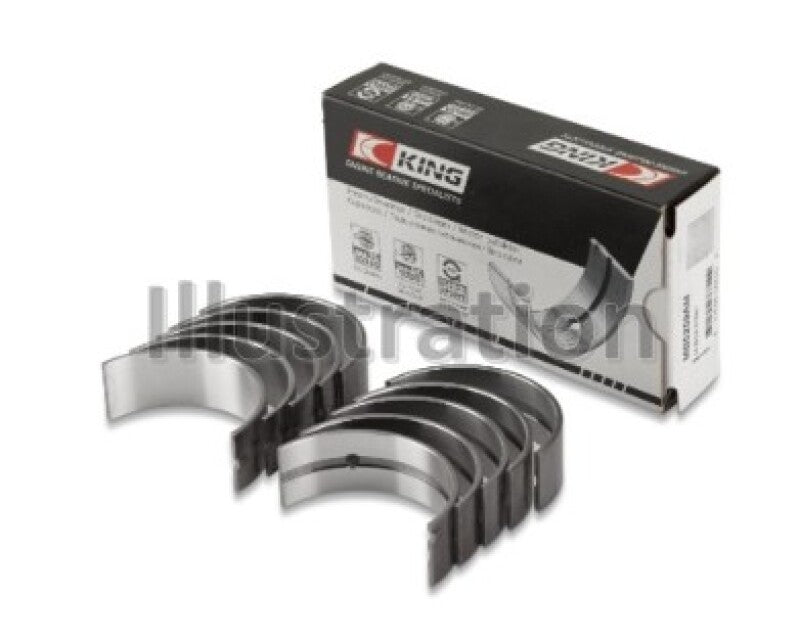 King Engine Bearings Isuzu 4Xe1/4Xf1/4Xc1T (Size +0.75mm) Main Bearing Set