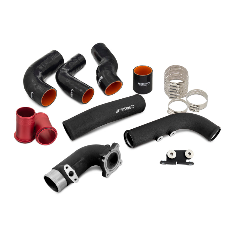 Mishimoto 2023+ Toyota GR Corolla Intercooler Pipe Kit - Micro Wrinkle Black