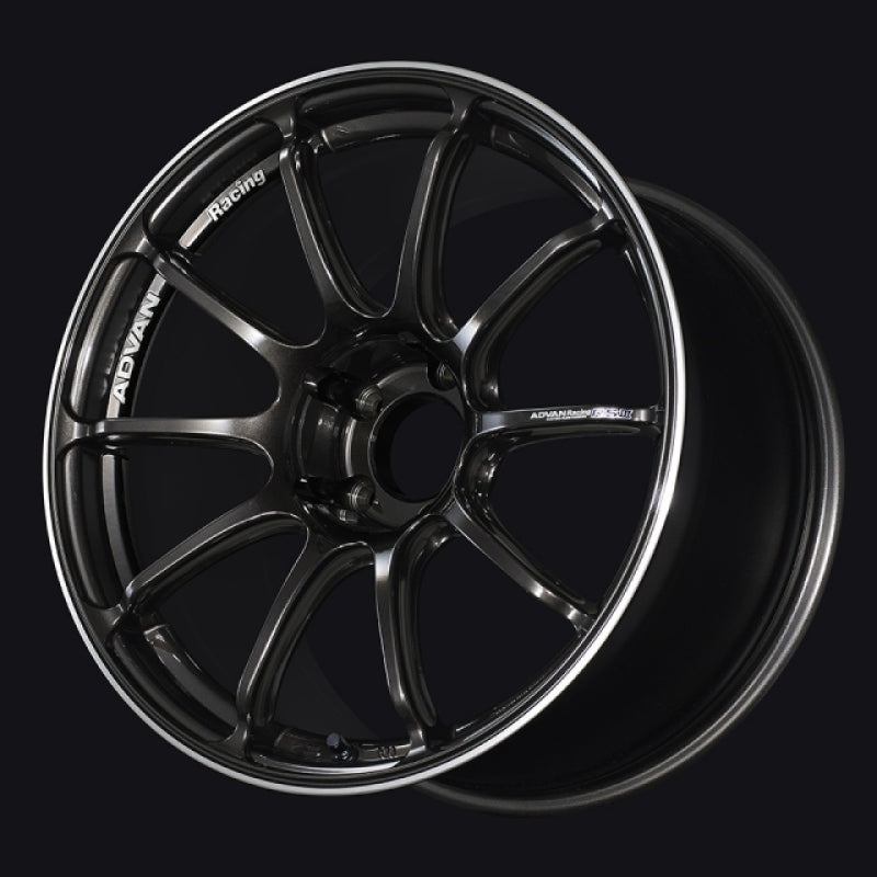 Advan RSIII 18x9 +35 5-114.3 Black Gun Metallic & Ring Wheel