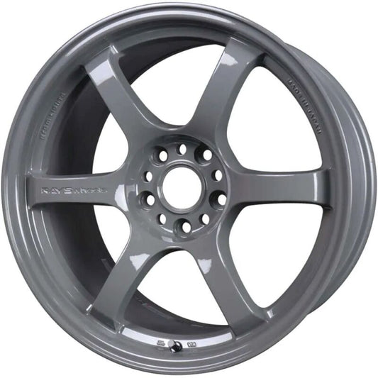 Gram Lights 57DR 18x8.5 +37 5x114.3 Glossy Gray Wheel (MOQ 20)