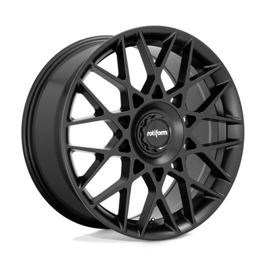 Rotiform R165 BLQ-C Wheel 19x8.5 5x112 35 Offset - Satin Black