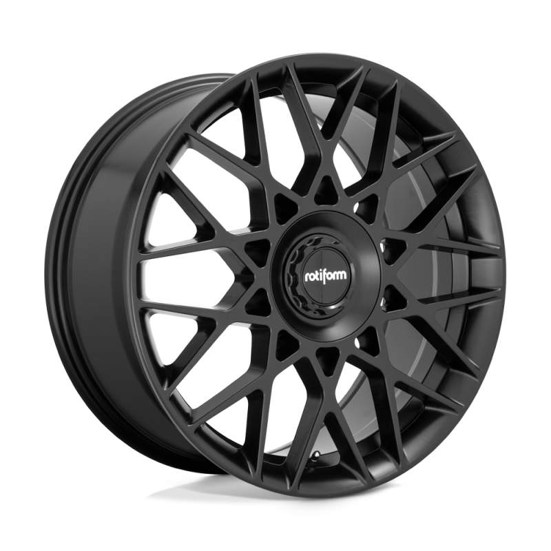 Rotiform R165 BLQ-C Wheel 19x8.5 5x108/5x114.3 45 Offset - Matte Black