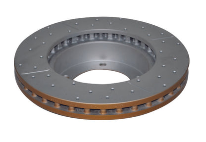 DBA 98-05 Lexus LX 470 / 98+ Toyota Landcruiser 100 Series Front Drilled & Slotted 4000 Series Rotor