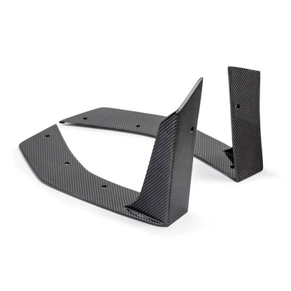 Anderson Composites 2024 Ford Mustang Type-GT5 Carbon Fiber Front Splitter Wickers