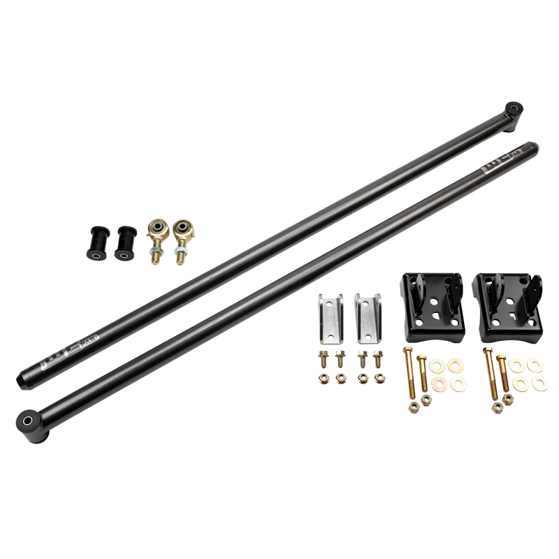 Wehrli 01-10 Chevy & GMC Duramax RCLB/CCSB/ECSB 60in. Traction Bar Kit - Gloss Black