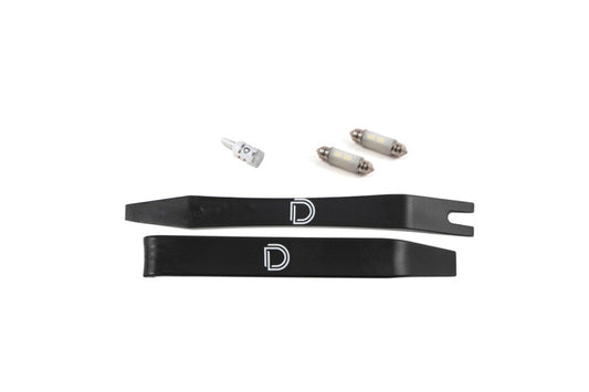 Diode Dynamics 12-19 Fiat 500 Interior LED Kit Cool White Stage 2