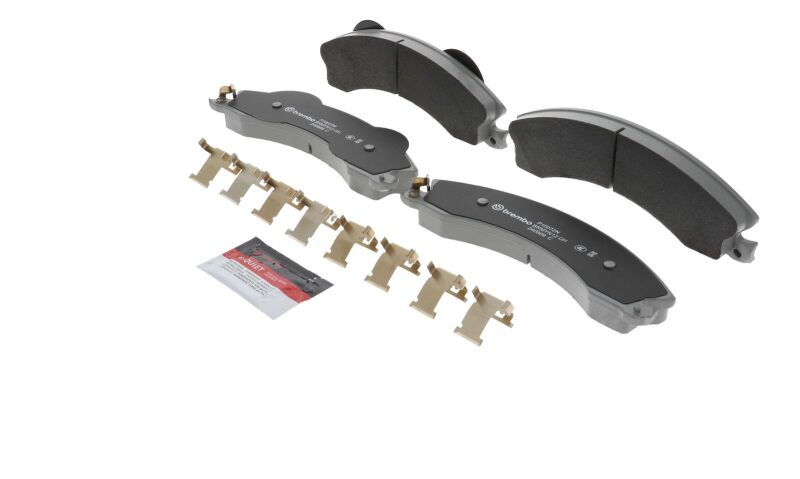 Brembo 09-17 Chevrolet Silverado 2500 HD/GMC Sierra 2500 HD/Silverado 3500 HD Front NAO Brake Pad