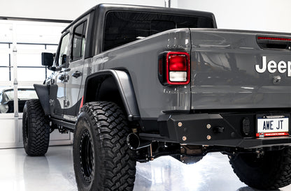 AWE Tuning 2020+ Jeep Gladiator 3.6L Trail-to-Tread (Single-Side) Conversion Kit w/Diamond Blk Tip