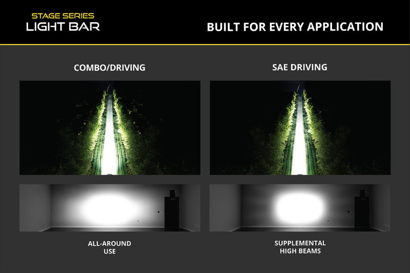 Diode Dynamics Tacoma 2024 Stealth Lightbar SS10 Max White Combo