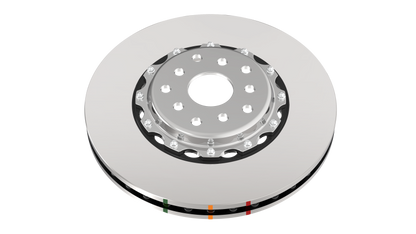 DBA 95-97 Porsche 911 Carrera Front T3 5000 Series Uni-Directional Slotted Rotor w/ Black Hat