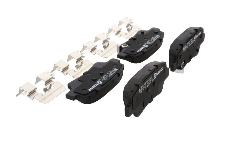 Brembo OE 21-23 Hyundai Kona/19-24 Kona Electric/19-21 Veloster Low-Met Brake Pad - Rear