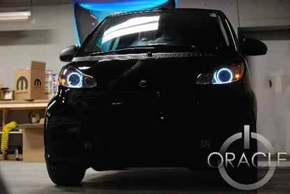 Oracle 08-13 Smart ForTwo LED Headlight Halo Kit - Green