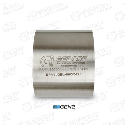 GESI G-Sport 400 CPSI GEN2 EPA Compliant 5in x 4in Substrate Only Up to 1,000HP
