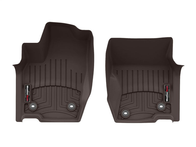 WeatherTech 24-26 Toyota Land Cruiser/Lexus GX Front FloorLiner - Cocoa