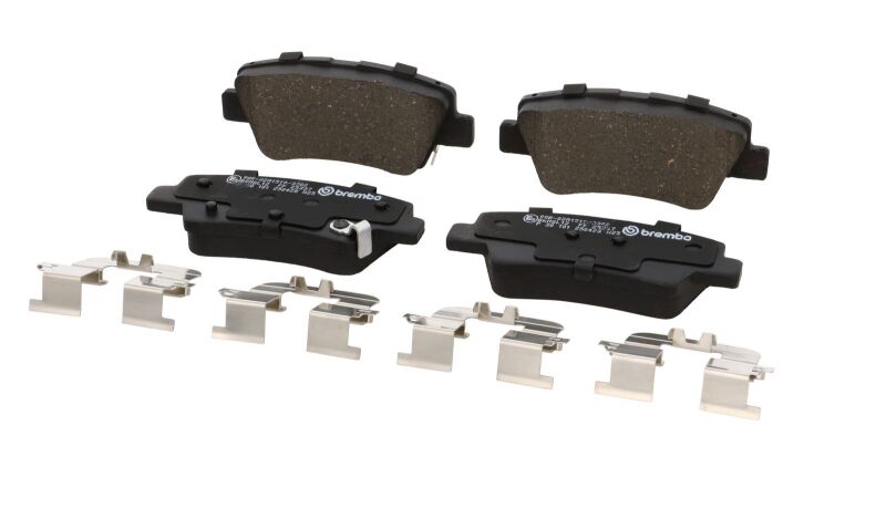 Brembo OE 21-23 Hyundai Kona/19-24 Kona Electric/19-21 Veloster Low-Met Brake Pad - Rear