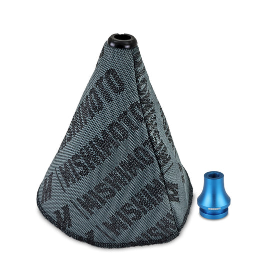 Mishimoto Shift Boot Cover + Retainer/Adapter Bundle M12x1.25 Blue