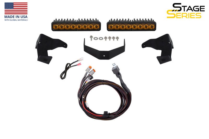 Diode Dynamics Tacoma 2024 Stealth Lightbar SS10 Max White Combo