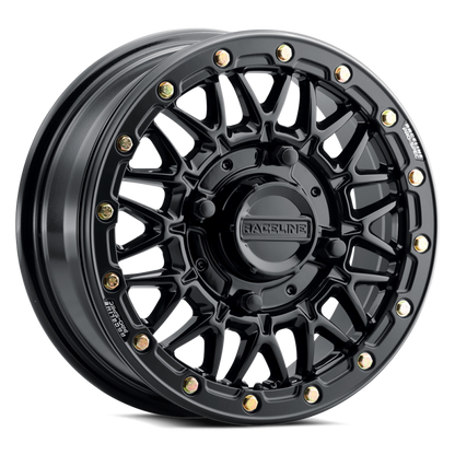 Raceline A15 Omega 15x6in / 4x137 BP / 40mm Offset / 110.18mm Bore - Gloss Black