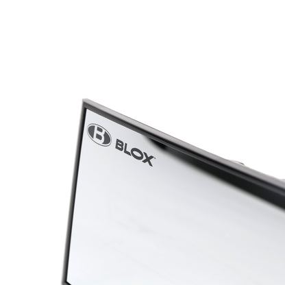 BLOX Racing 290mm Convex Mirror Black Frame No Tint