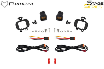 Diode Dynamics 21-24 Nissan Armada SSC1 LED Fog Light Kit (6000K) White SAE Fog - Cool White