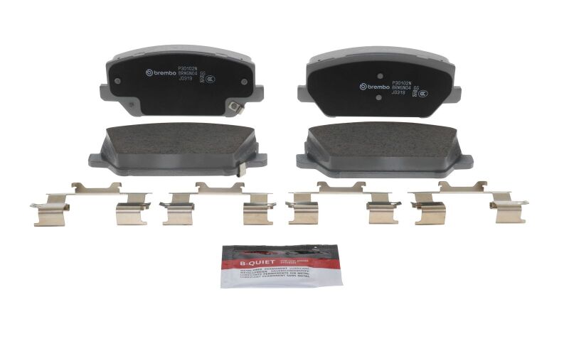 Brembo 19-22 Hyundai Santa Fe/ Hyundai Veloster N Front NAO Brake Pad