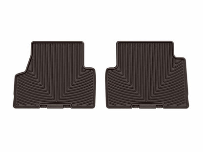 WeatherTech 22-26 Ford Maverick Hybrid 2nd Row Rear All-Weather Floor Mats - Cocoa