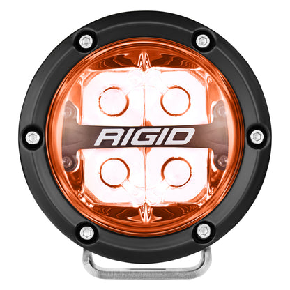 Rigid Industries 360-Series 4in LED Off-Road Spot Beam - RGBW (Pair)