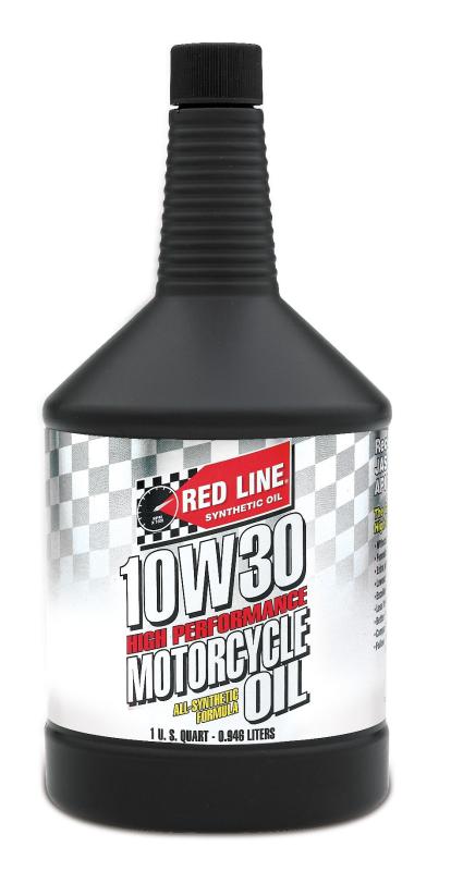 Red Line 10W30 Motorcycle Oil - Quart