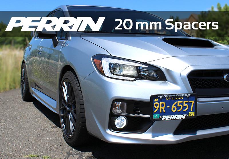 PERRIN 15-25 Subaru WRX / 05-21 STI 20mm Wheel Spacers 5x114.3 56mm CB - Pair
