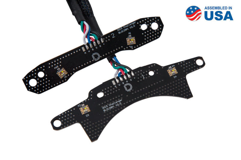 Diode Dynamics 15-21 Dodge Challenger RGBW DRL LED Boards