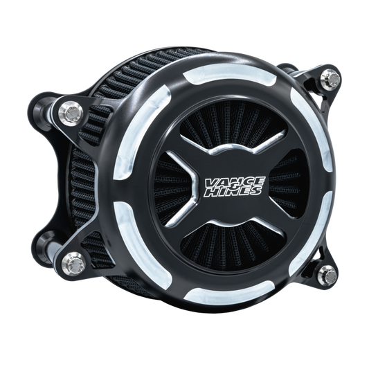 Vance & Hines 23+ HD Road/Street Glide V02 X Air Intake - Black Contrast