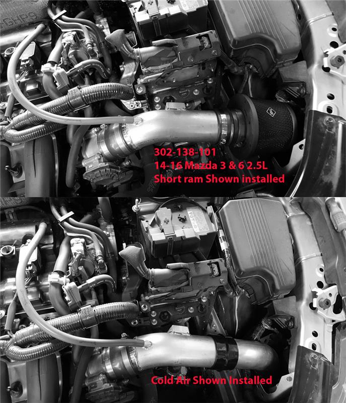Weapon R 14-16 Mazda 3 / Mazda 6 2.5L Secret Weapon Intake