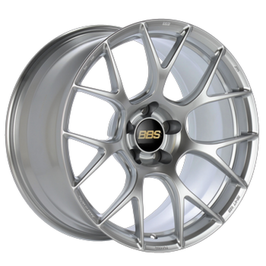 BBS RE-V7 18x10.5 5x114.3 ET15 Diamond Silver Wheel -82mm PFS/Clip Required