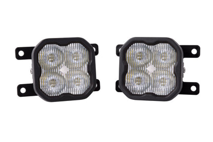 Diode Dynamics 09-26 Dodge Ram 1500/Subaru/ Ford Bronco/Focus/Ranger SS3 LED Fog Light Kit