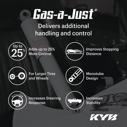 KYB 21-24 Ford F-150 4WD (Exc. Raptor & Tremor & w/o Elec. Susp.) Gas-a-Just Gas Strut - Front