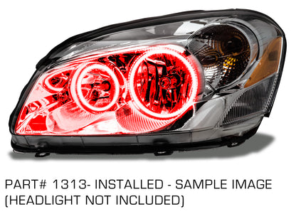 Oracle 06-11 Buick Lucerne LED Headlight Halo Kit - Red