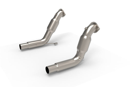 Kooks Headers 25-26 Ford Explorer ST/Aviator Stainless Steel GREEN Catted Downpipes
