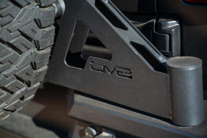 DV8 Offroad 18-23 Jeep Wrangler JL MTO Series Bumper Spare Tire Swing Gate