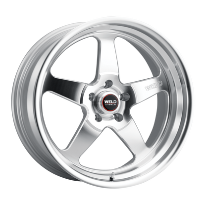 Weld S105 Ventura 20x10.5 / 5x115 BP / 20 Offset / 6.5 BS / 71.5 Bore - Gloss Silver MACH Wheel