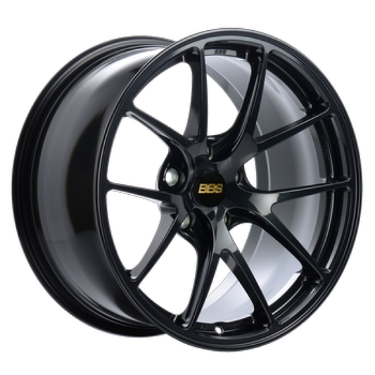 BBS RI-A 18x9.5 5x120 ET40 PFS Metallic Black Subtle Blue Flake Wheel -82mm PFS/Clip Req