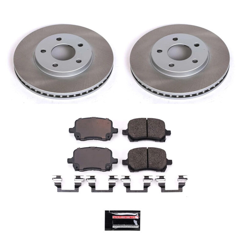 Power Stop 08-11 Chevrolet HHR Front Semi-Coated Rotor Kit