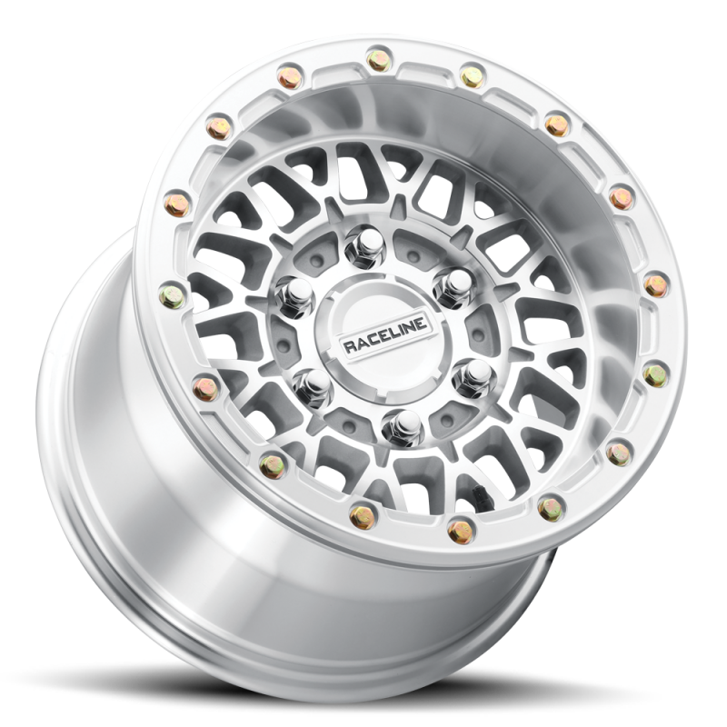 Raceline A15 Omega 15x10in / 6x139.7 BP / 25mm Offset / 78.1mm Bore - Machined