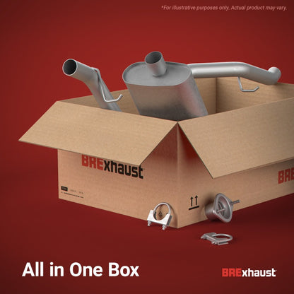 BRE Exhaust 90-93 Accord 2.2L Muffler Kit