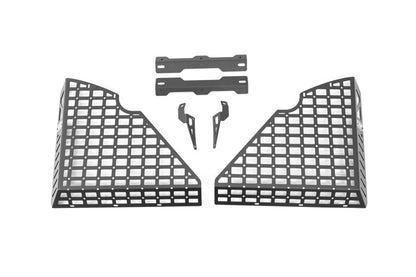 DV8 Offroad 07-18 Jeep Wrangler JK 4-Door Pocketed Rear Window Molle Panels