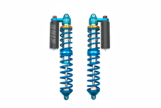 King Shocks 16+ YXZ 1000R 2.5 Front Internal Bypass Piggyback Coilover w/ Finned Res. w/ Adjuster
