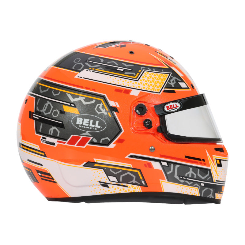 Bell Helmet Rs7-K Stamina Anthracite/Yellow Sml (57 -58) Fia8878-2024/K2025