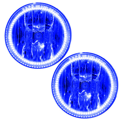 Oracle 10-12 Ford Mustang LED Fog Light Halo Kit - Shelby/Roush Fogs - Blue