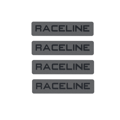 Raceline Silver Push-Thru Cap  8 X 165.1/ 8 X 180